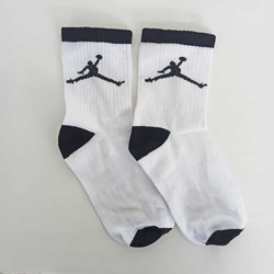 NBA Jordan Konseptli Siyah Beyaz Çorap