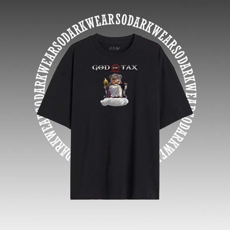 "GOD OF TAX" Oversize T-Shirt