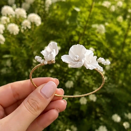 Pearl Garden-(kelepçe bileklik)