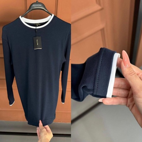 MASSIMO DUTTI Sweatshirt Lacivert