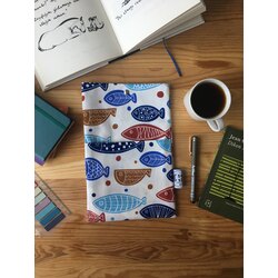 Balık Desenli Kitap Kılıfı