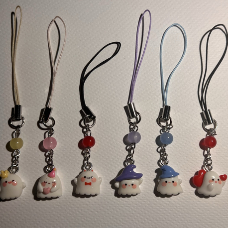Hayalet Telefon Charm