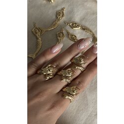 Mermaid Yüzük | çelik