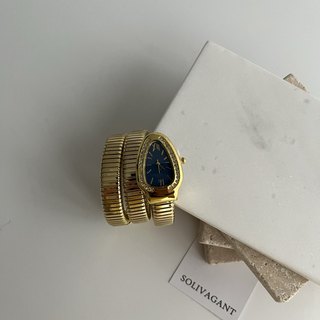 Snake | Gold Blue Kol Saati '' YENİ SEZON ''
