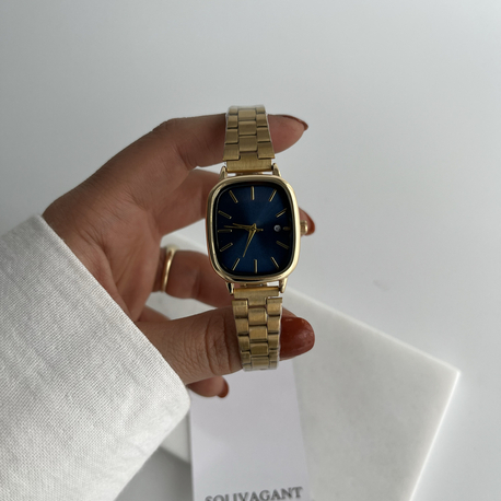SOLIVAGANT | Gold Blue Kol Saati '' YENİ SEZON ''