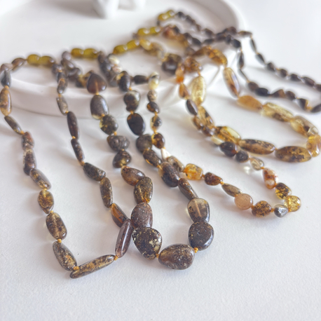 Fosilli bebek ve çocuk kehribarı