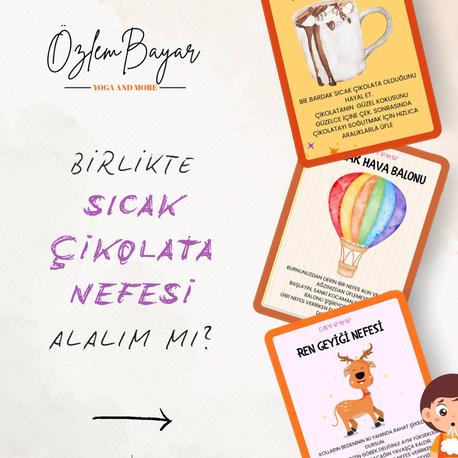 Çocuklar ve yetişkinler için nefes kartları