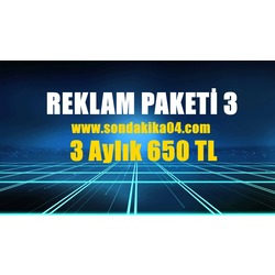 www.sondakika04.com Reklam Paketi 3