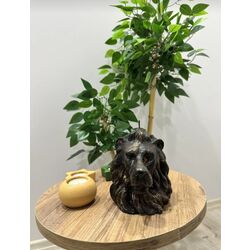 Aslan Büst Mum - Güçlü ve Şık Dekoratif Mum