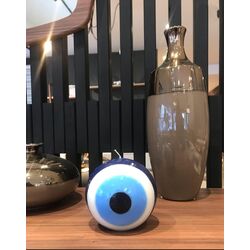 Tekli Nazar Boncuğu Mum - Güçlü Koruma ve Şıklık