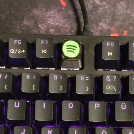 Spotify Keycaps 