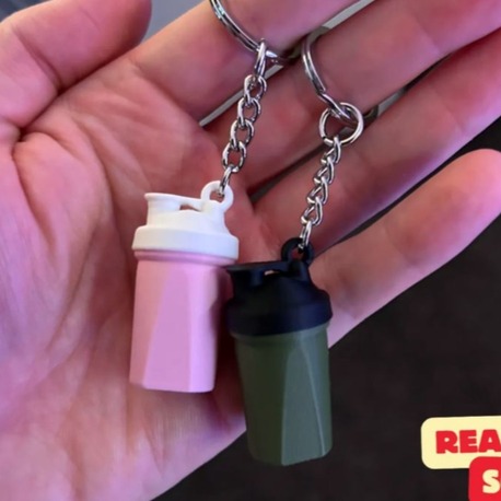Mini Shaker Karıştırıcı Sesli Anahtarlık 