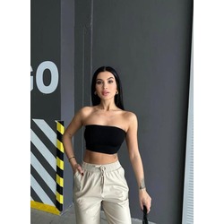 Siyah Fitilli Crop