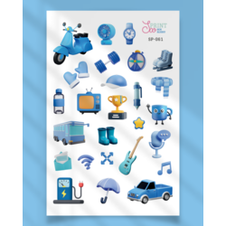 SP061 - Ikon Blueboy Sticker Koleksiyonu
