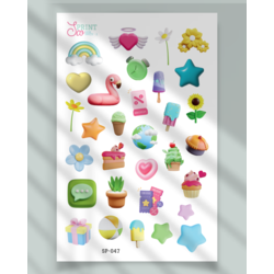 SP047 - Ikon Sweety Sticker Koleksiyonu