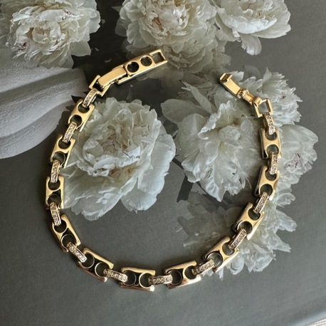 Xuping 14 k gold renginde bileklik