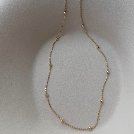 Xuping 14 k renginde 60 cm kolye
