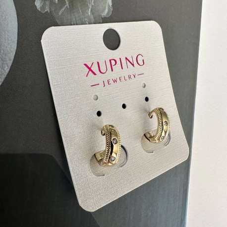 Xuping 14 k renginde mini halka küpe