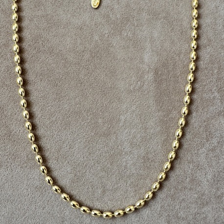 Çelik gold kolye
