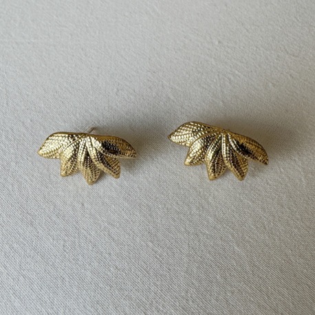 Çelik gold küpe