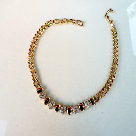 Xuping 14 k gold renginde bileklik