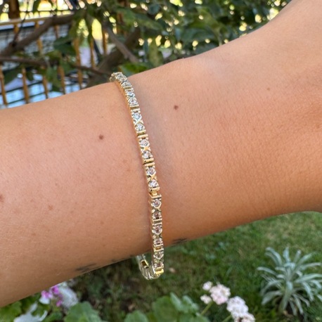 Vip 14 k gold renginde bileklik