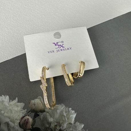 Ysx Vip 14 k renginde 3 lü küpe seti