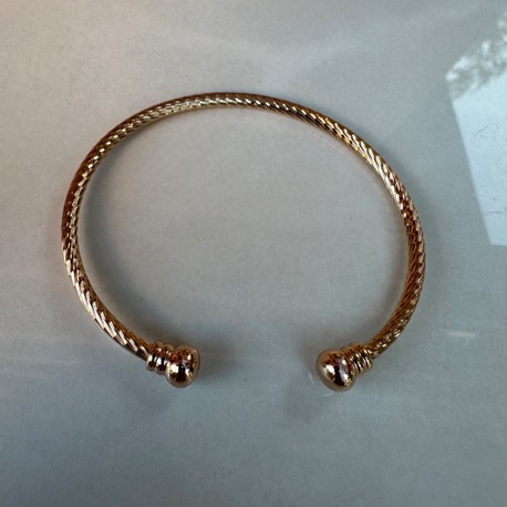 Vip rose gold ayarlanabilir bileklik
