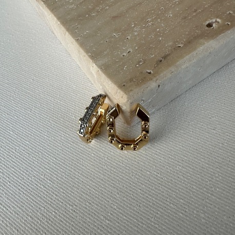 Vip Gold Kıkırdak Earcuff ( Tekli )