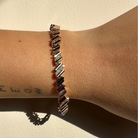 Xuping rose gold 7 mm bileklik
