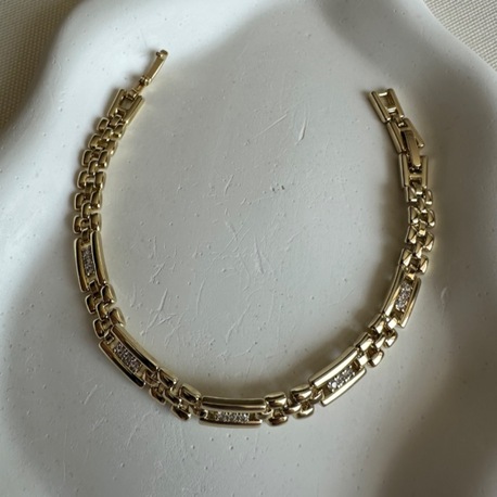 Xuping 14 k gold renginde bileklik