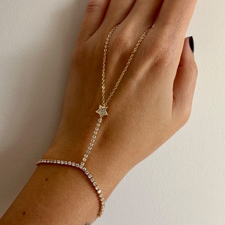 Vip 14 k gold Yıldız Desen Şahmeran 