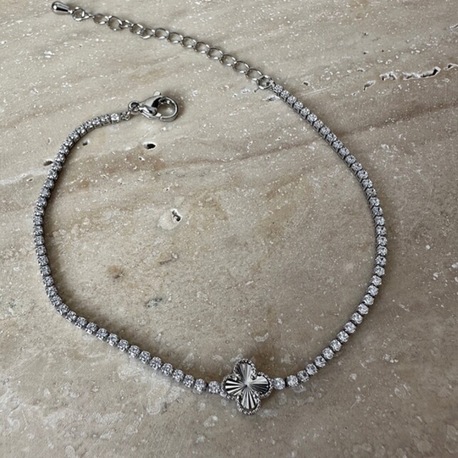 Xuping silver 1 mm bileklik