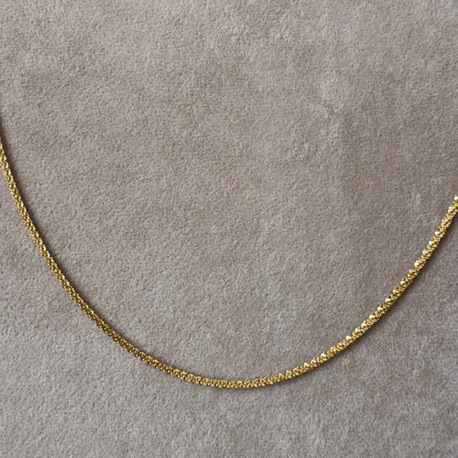 Çelik gold kolye