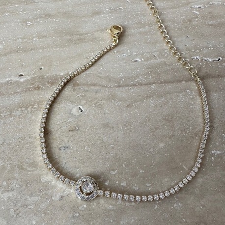 Xuping gold 1 mm bileklik