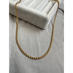 Çelik Kolye Gold