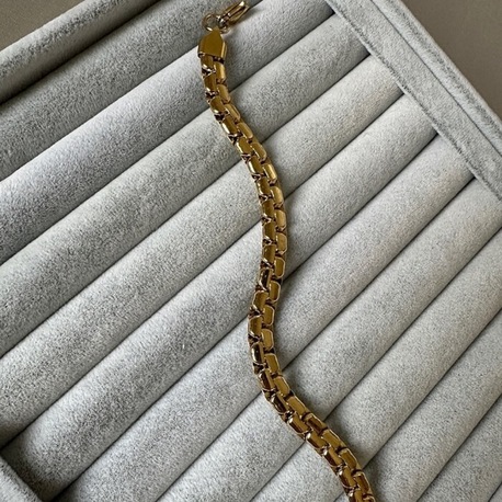 Çelik gold 6 mm bileklik