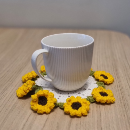 Ayçiçeği Bardak Altlığı