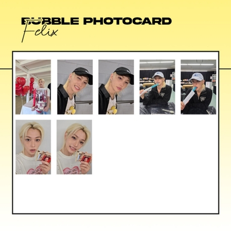 Felix Bubble Photocard