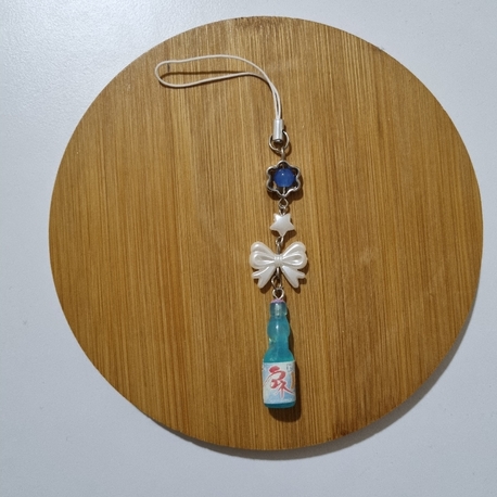 Ramune Telefon Charmı - Mavi