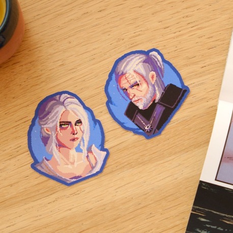 Geralt and Ciri