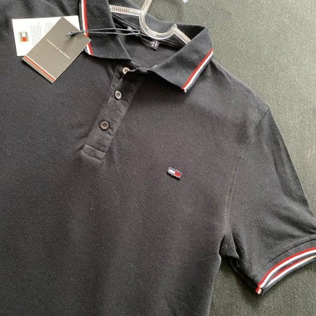 TOMMY HİLFİGER LACİVER PREMİUM POLO YAKA T-SHİRT