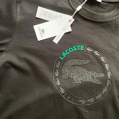 LACOSTE SİYAH PREMİUM T-SHİRT