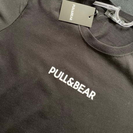 PULL&BEAR SİYAH PREMİUM T-SHİRT 