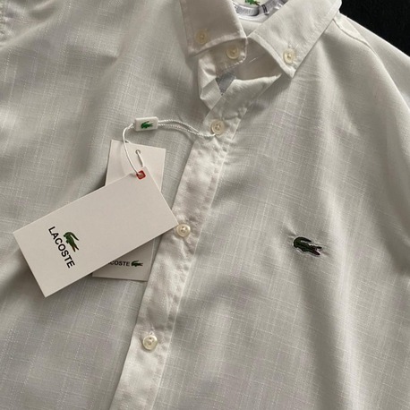 LACOSTE PREMİUM BEYAZ GÖMLEK