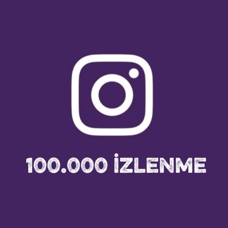 Instagram 100.000 İzlenme 