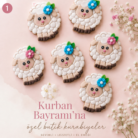 Kuzu kurabiye (10 adet)