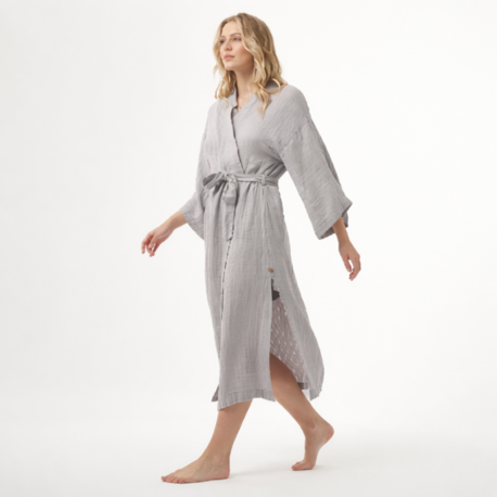 Müslin kimono/sabahlık