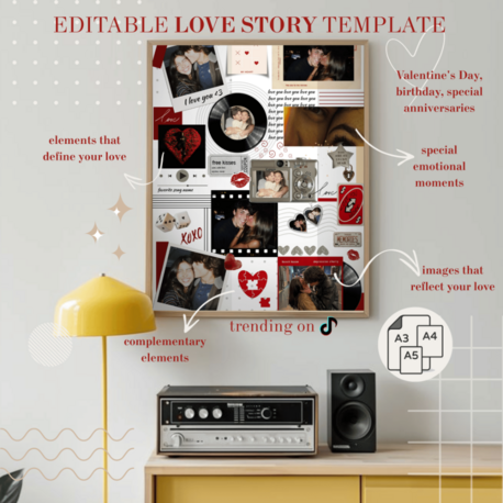 i love you couple poster
