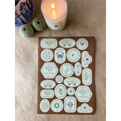 Mesaj içeren stickerlar
